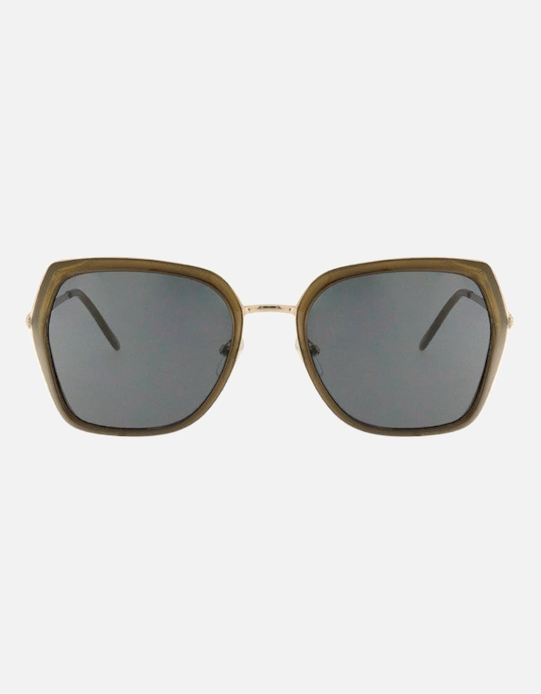 Olivia Retro Trendy Sunglasses In Green
