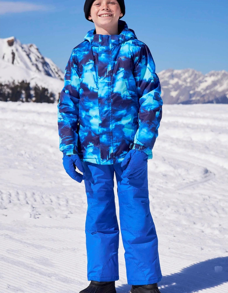 Childrens/Kids Printed Ski Jacket Set