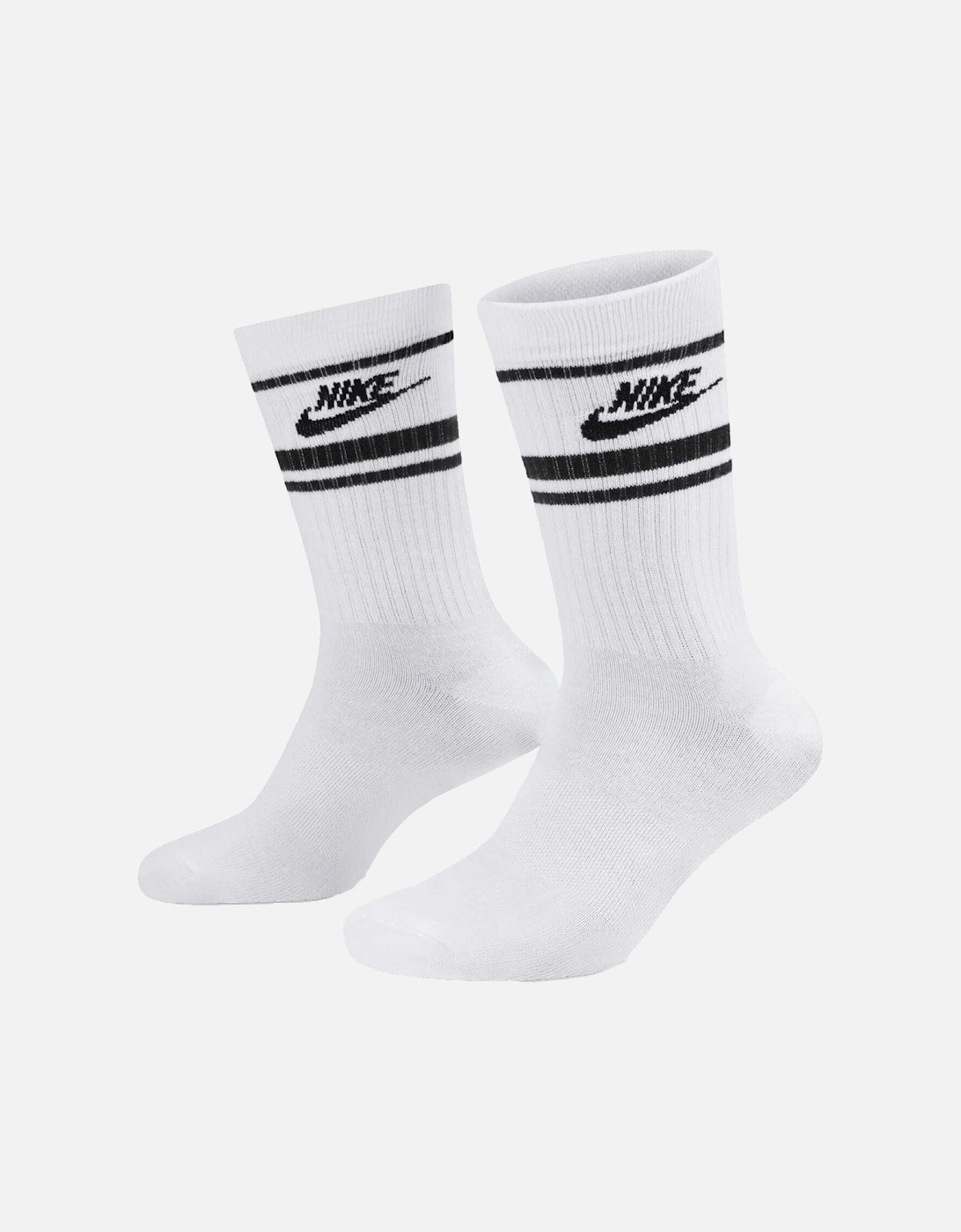 Unisex Adult Sportswear Essential Everyday Crew Socks (Pack of 3), 2 of 1