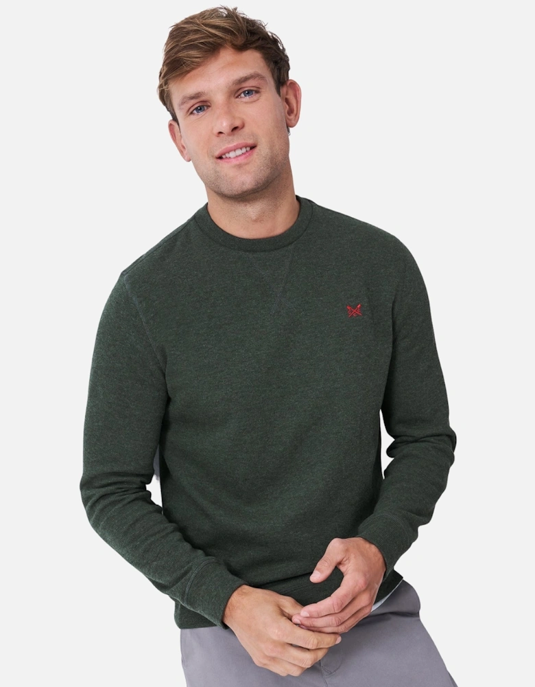 Mens French Rib Crew Neck Sweatshirt