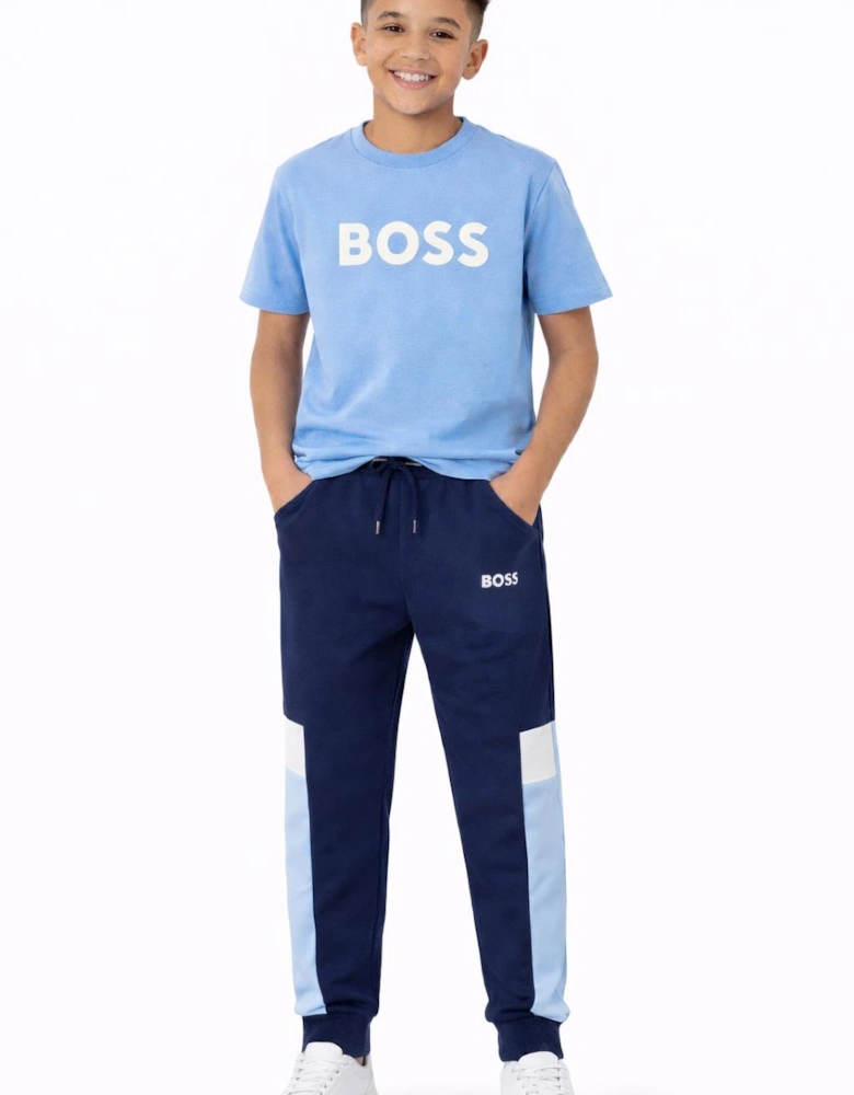 BOSS NAVY JOGGING PANTS J52290. ***T shirt sold separately***
