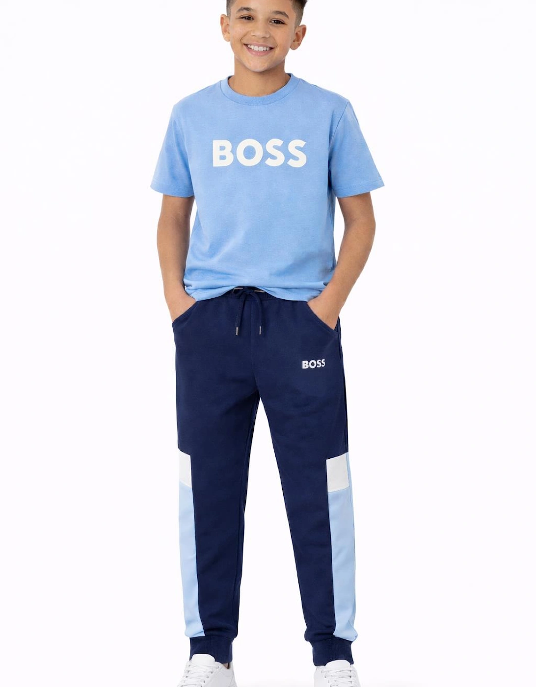 BOSS NAVY JOGGING PANTS J52290. ***T shirt sold separately***, 5 of 4