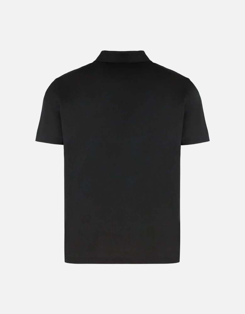 Double cotton Piquè polo shirt