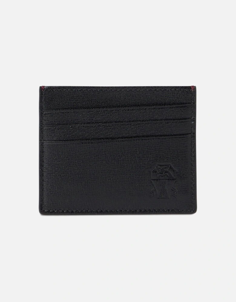 Leather Card Case Black