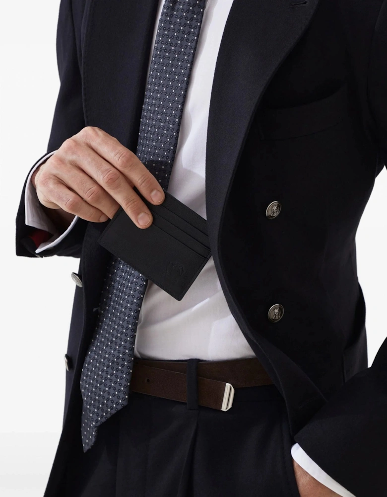 Leather Card Case Black