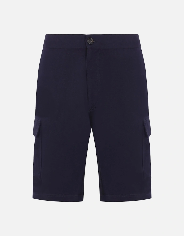 Cotton Cargo Shorts Navy