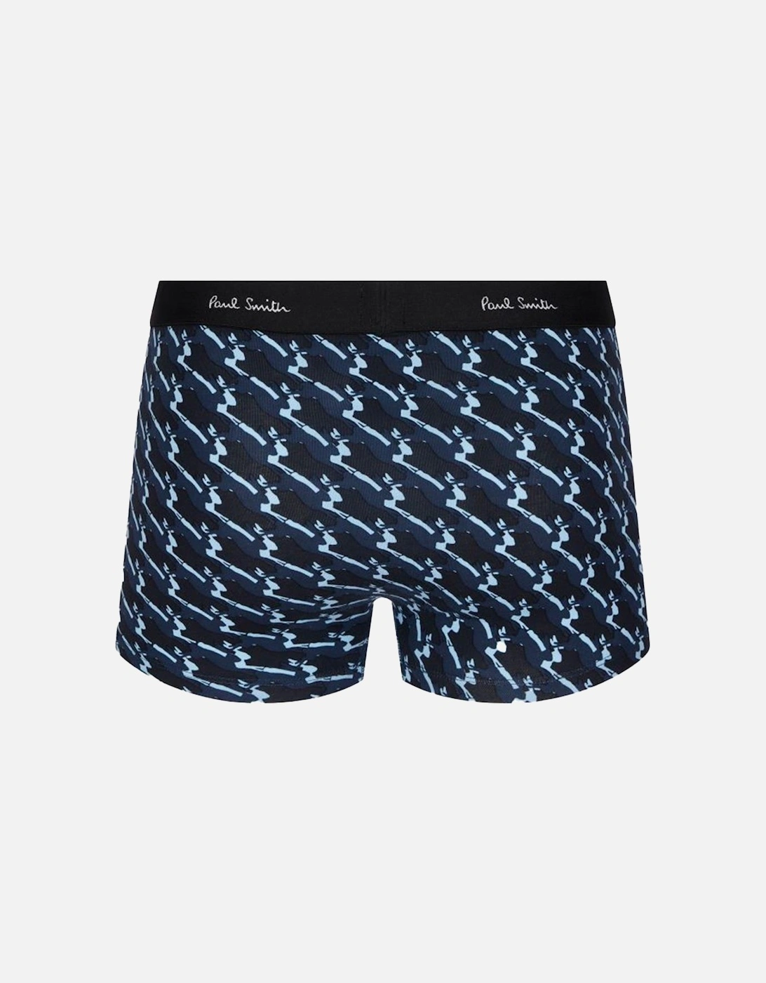 Men's Boxer Trunk Jumping Rabbits, Blue