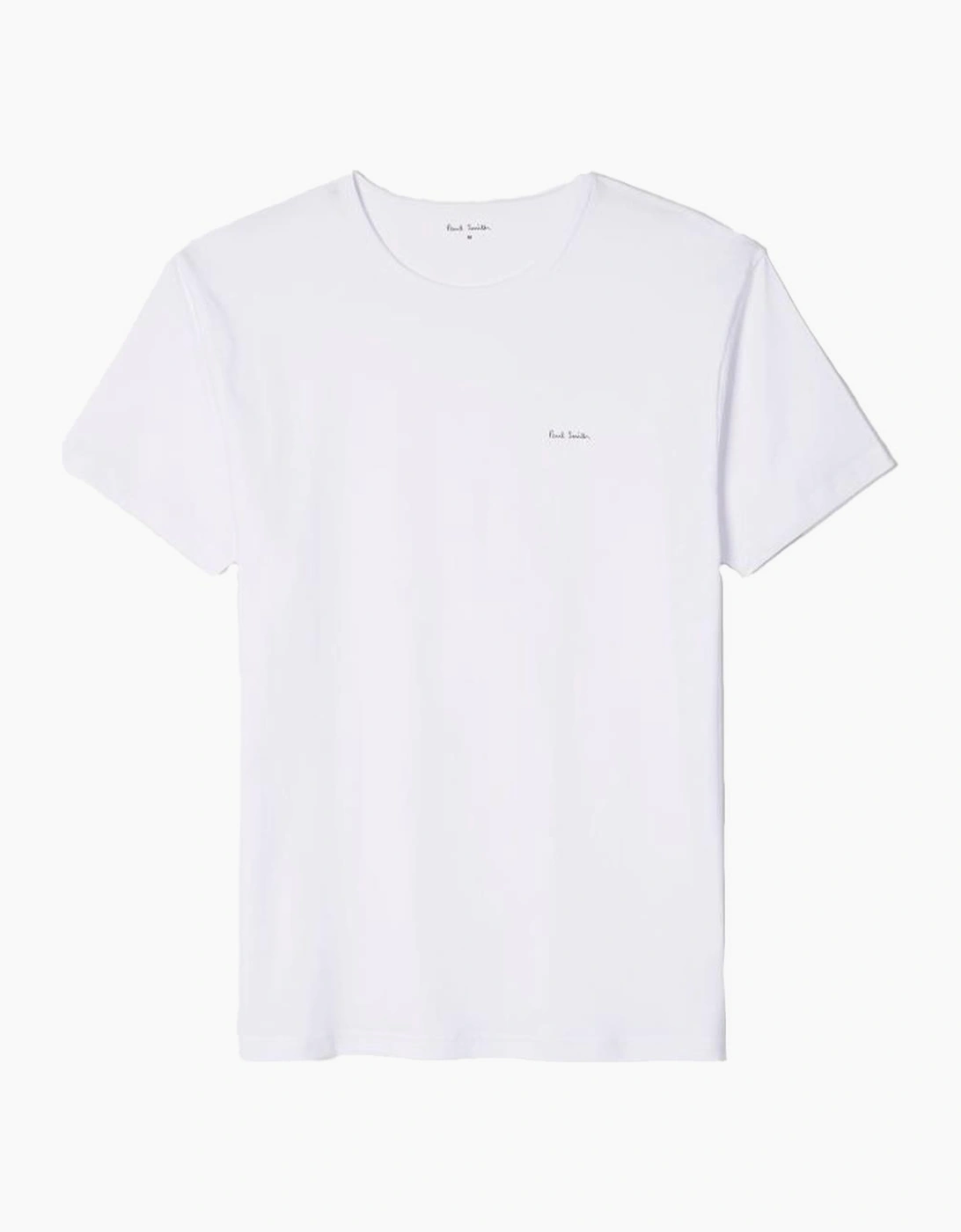 3-Pack Logo Organic Cotton T-Shirts, White/Black/Blue