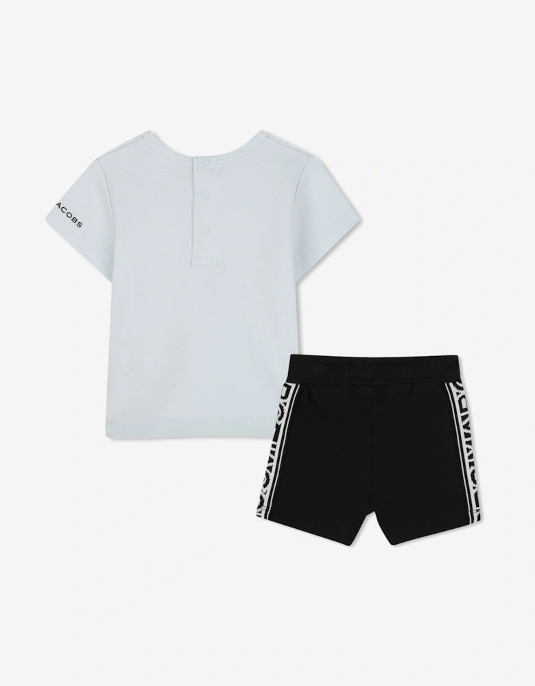Baby Boys T-Shirt and Shorts Set in Blue
