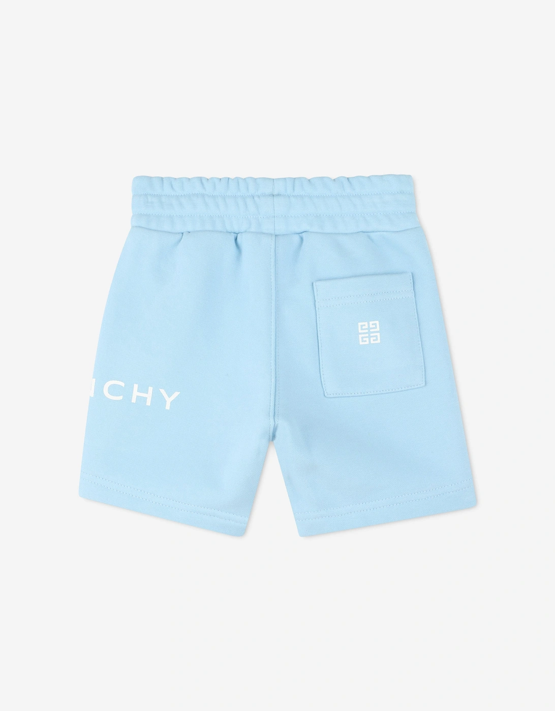Baby Boys Logo Print Short in Blue