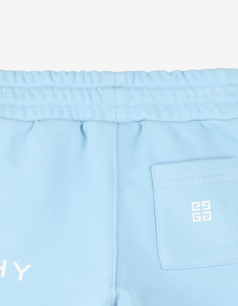 Baby Boys Logo Print Short in Blue