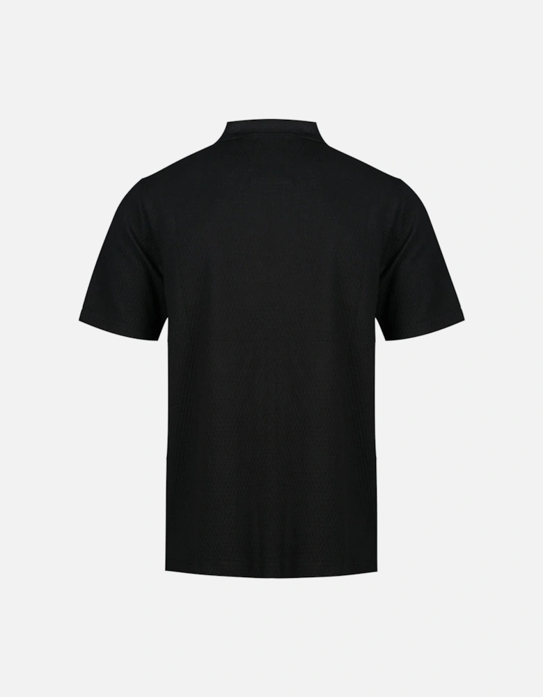 LUKE1977 Gilbraltar Zip Polo Shirt - Black