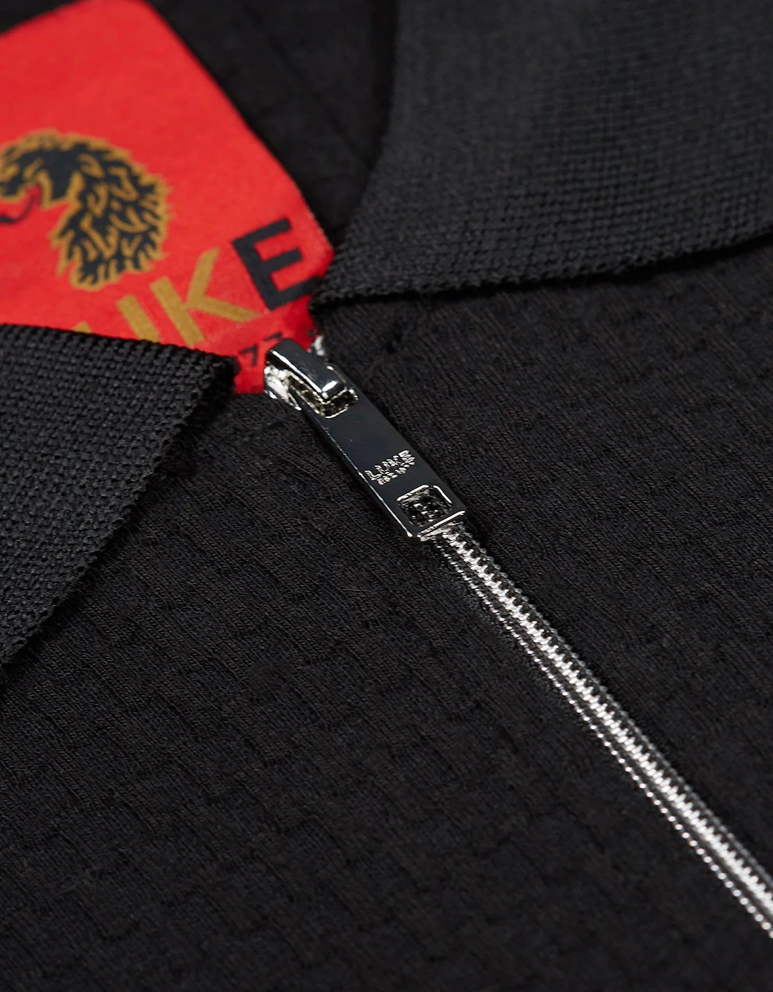 LUKE1977 Gilbraltar Zip Polo Shirt - Black