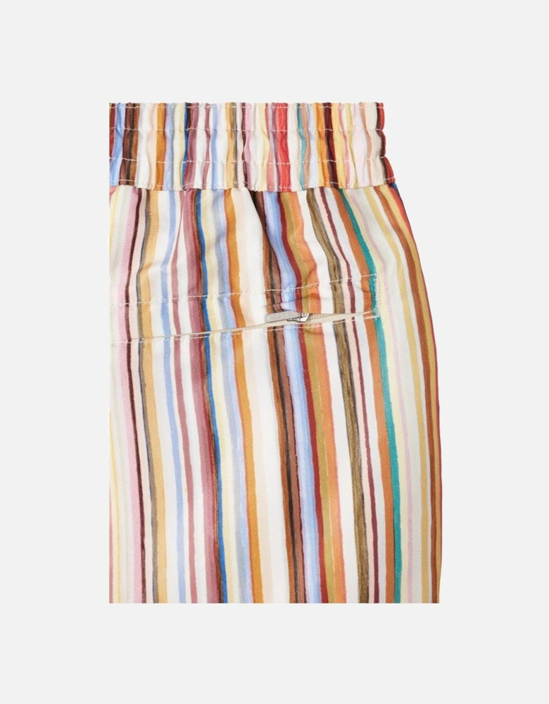 Signature Stripe Painted Swim Shorts