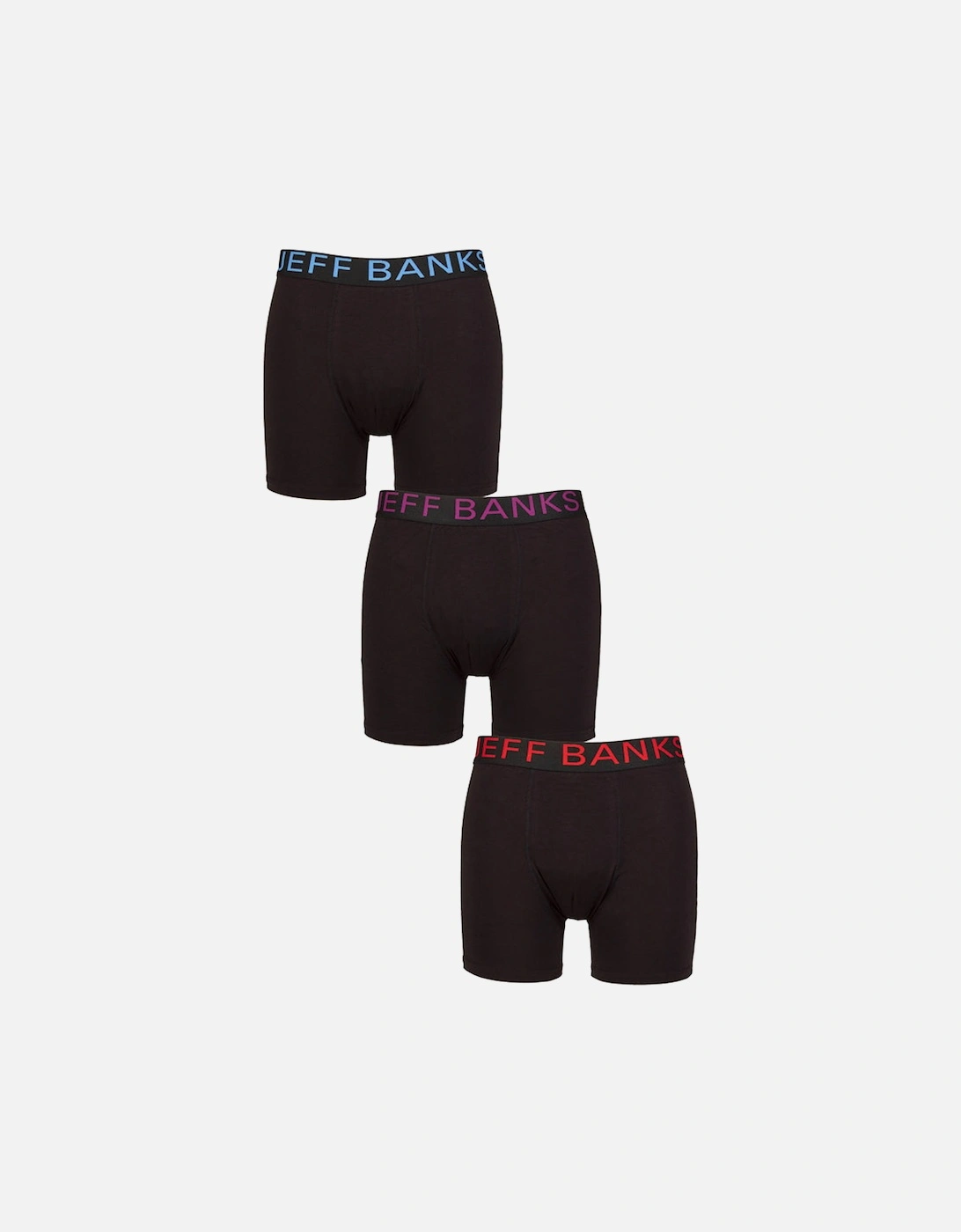 plain bamboo trunks underwear boxers BLACK, 3 of 2