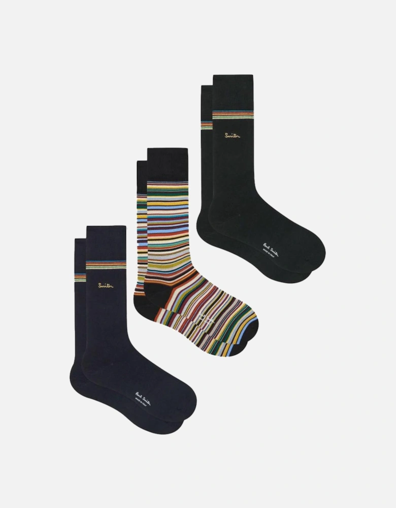 3-Pack Gold Signature Socks, Gift Pack
