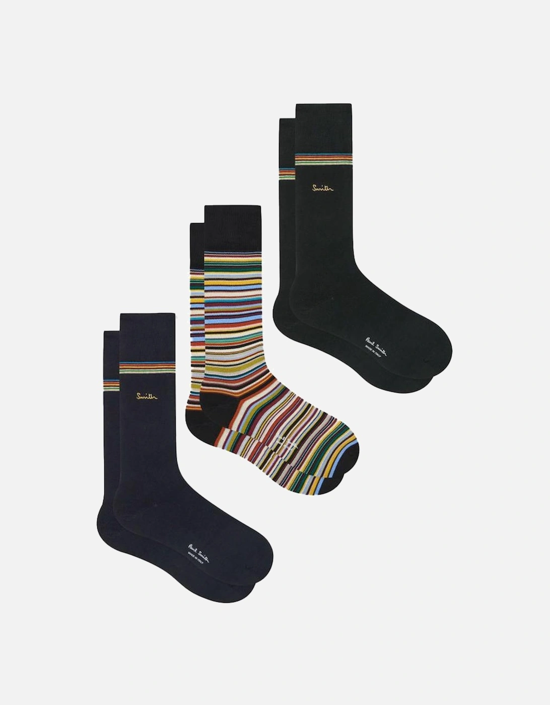 3-Pack Gold Signature Socks, Gift Pack