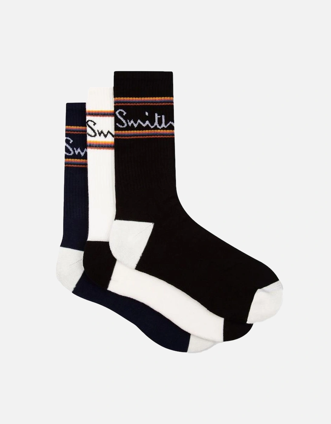 3-Pack Logo Sport Socks, Gift Set