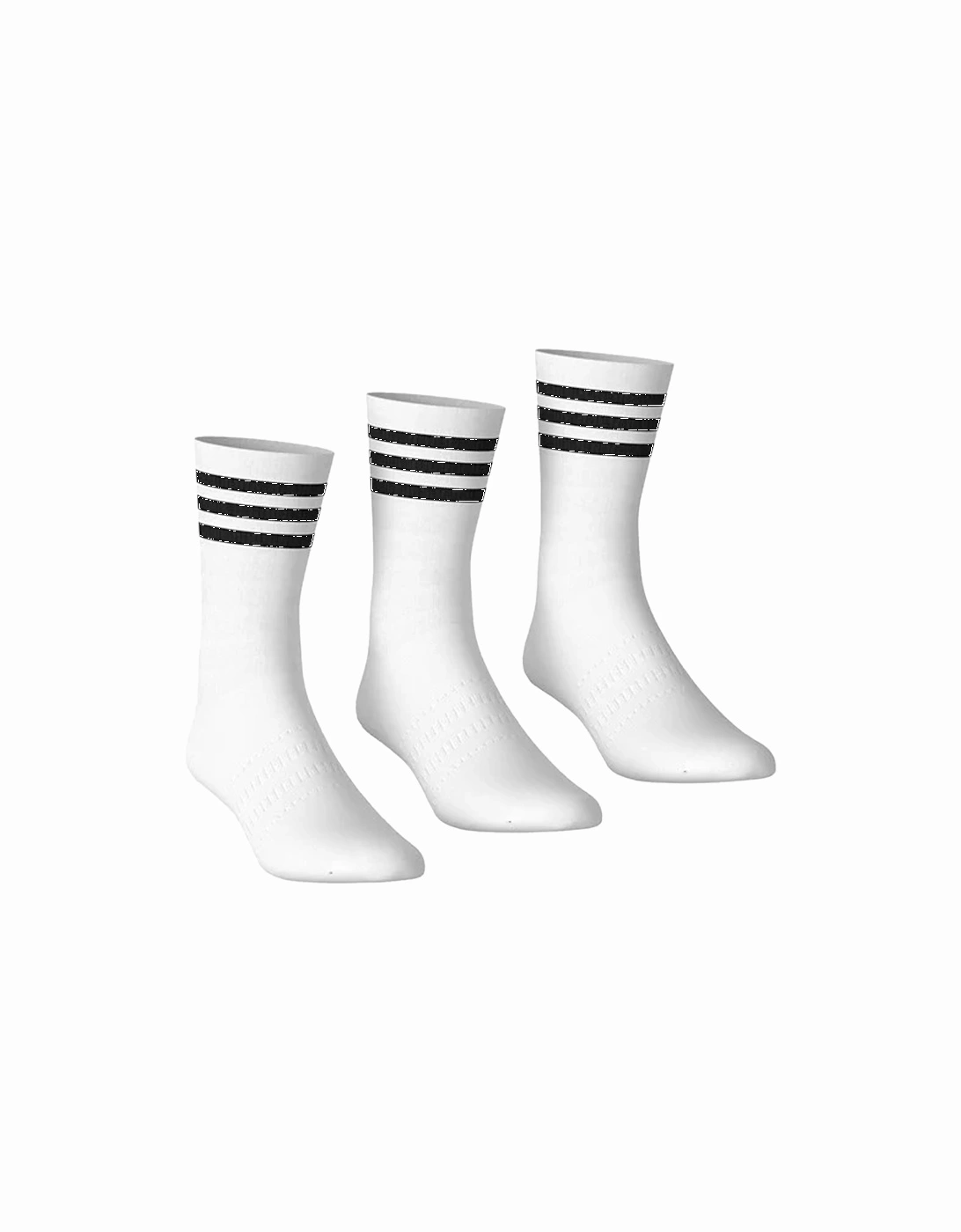 Unisex Adult Crew Socks (Pack of 3), 5 of 4