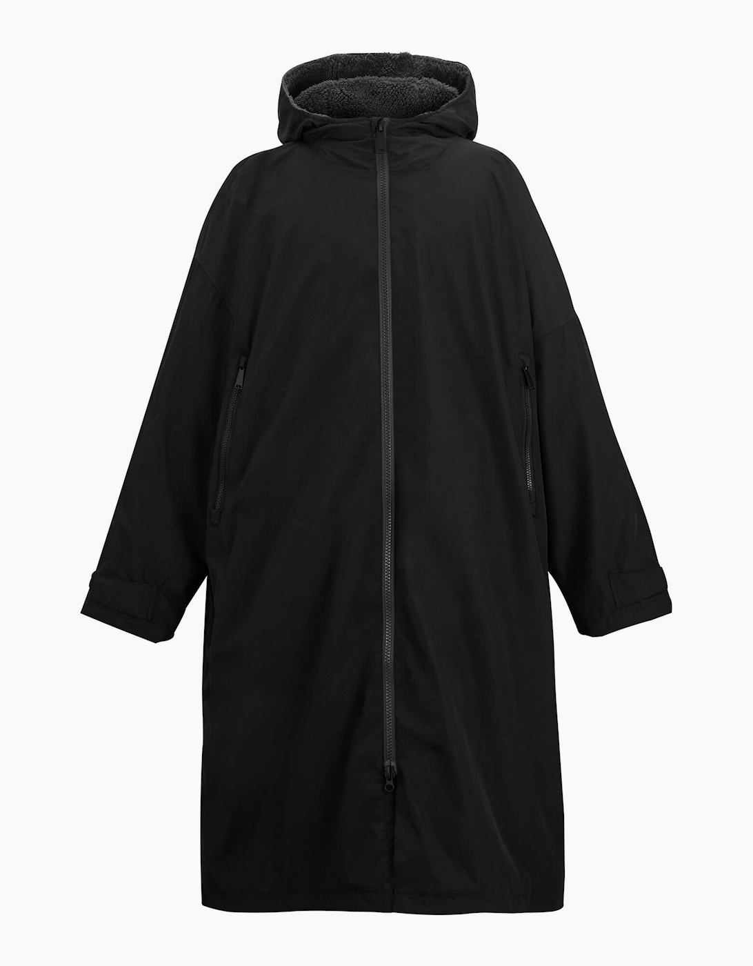 Regatta (M-L, Black/Slate Grey) Unisex Adult Changing Robe - Image 4