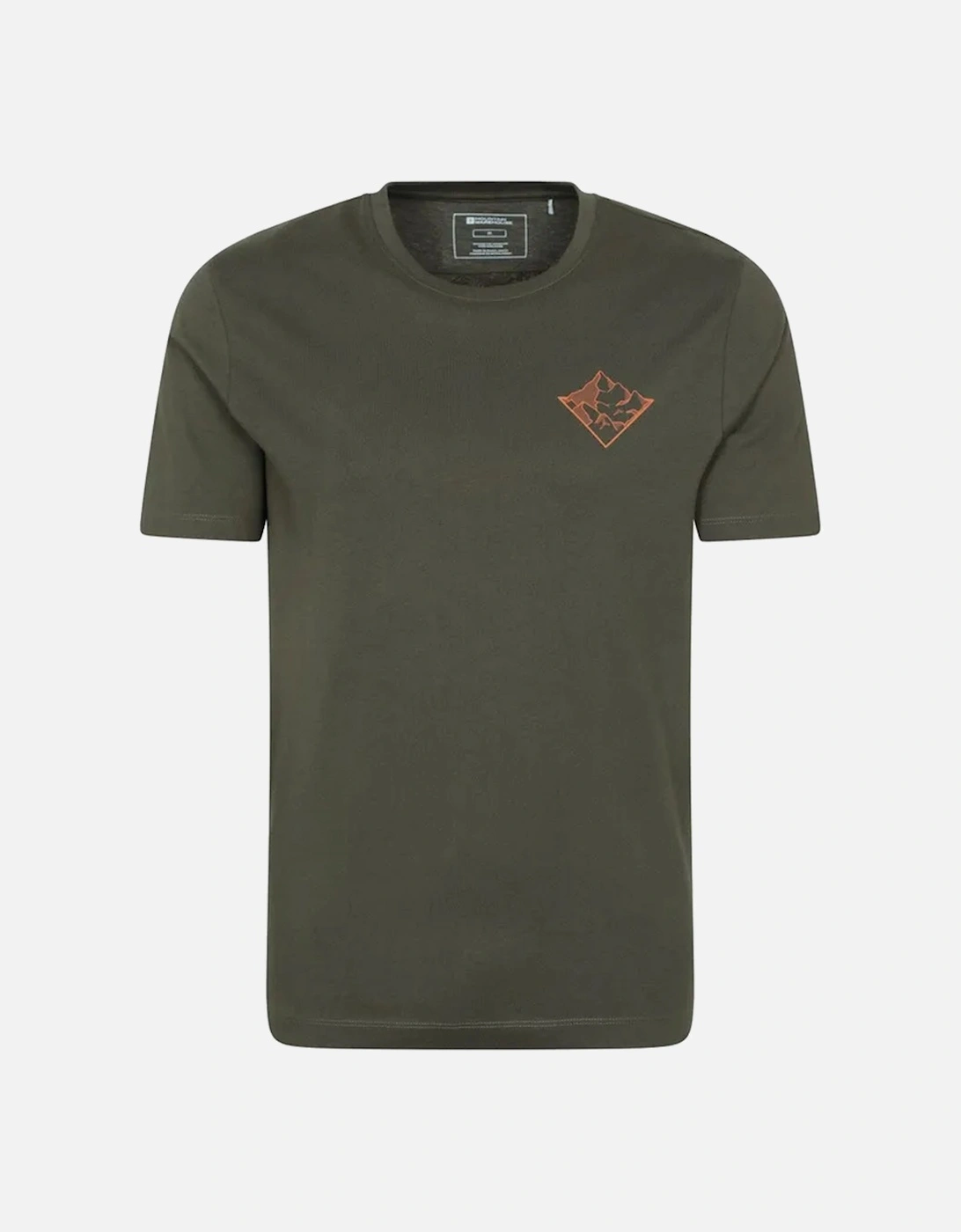 Mens 3 Peaks Cotton T-Shirt, 6 of 5