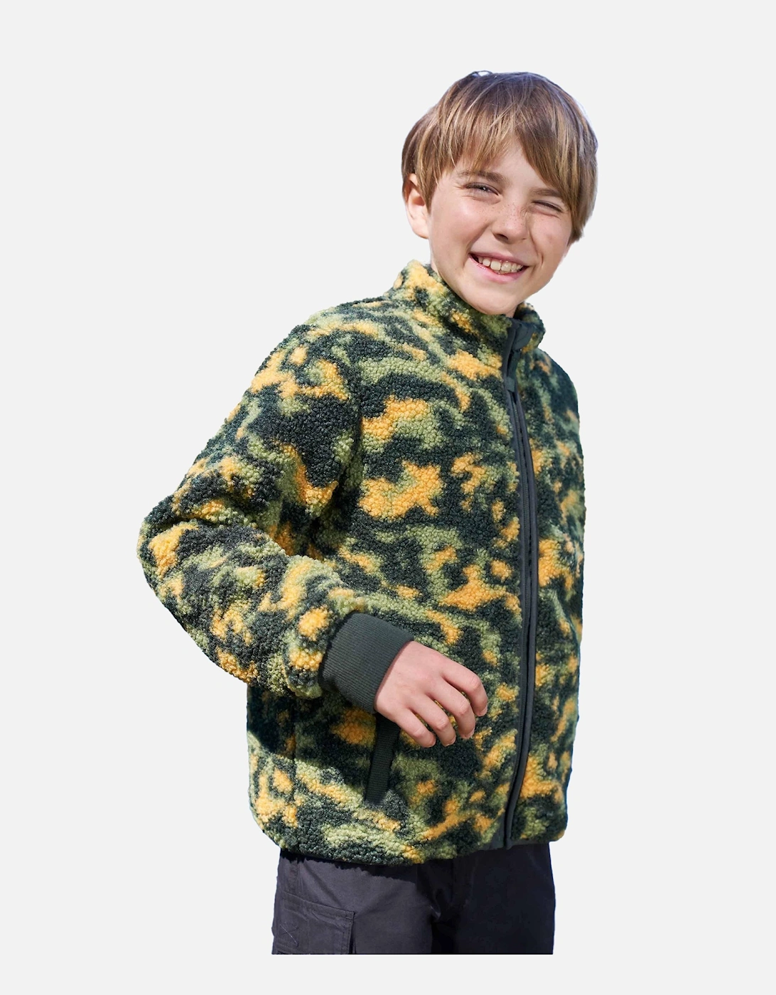 Childrens/Kids Wren Borg Fleece Jacket, 3 of 2