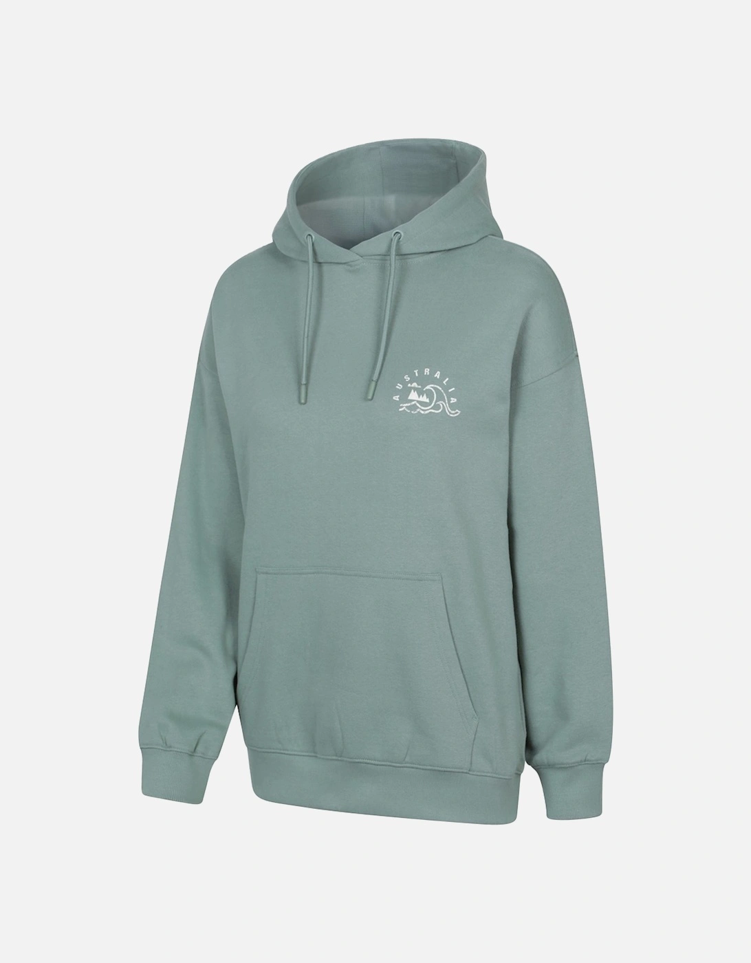 Womens/Ladies Australia Graphic Relaxed Fit Hoodie