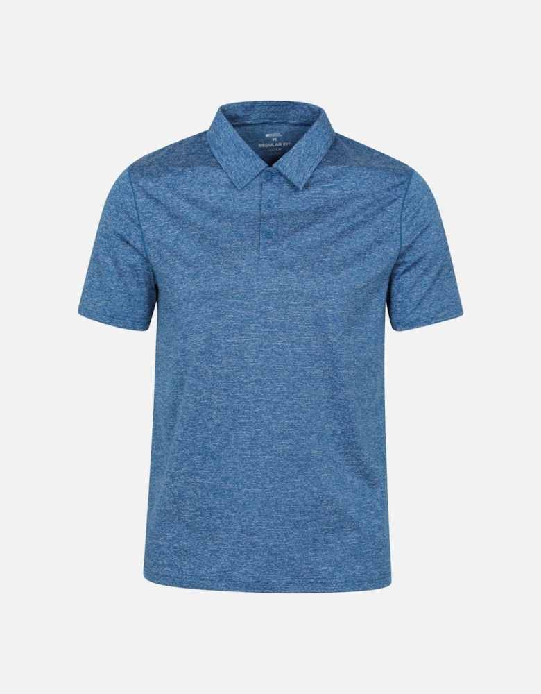 Mens Agra Stripe Polo Shirt