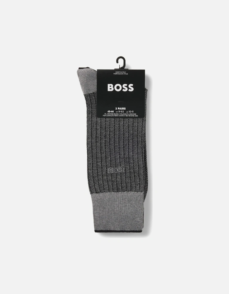2 Pack of Regular Length Socks