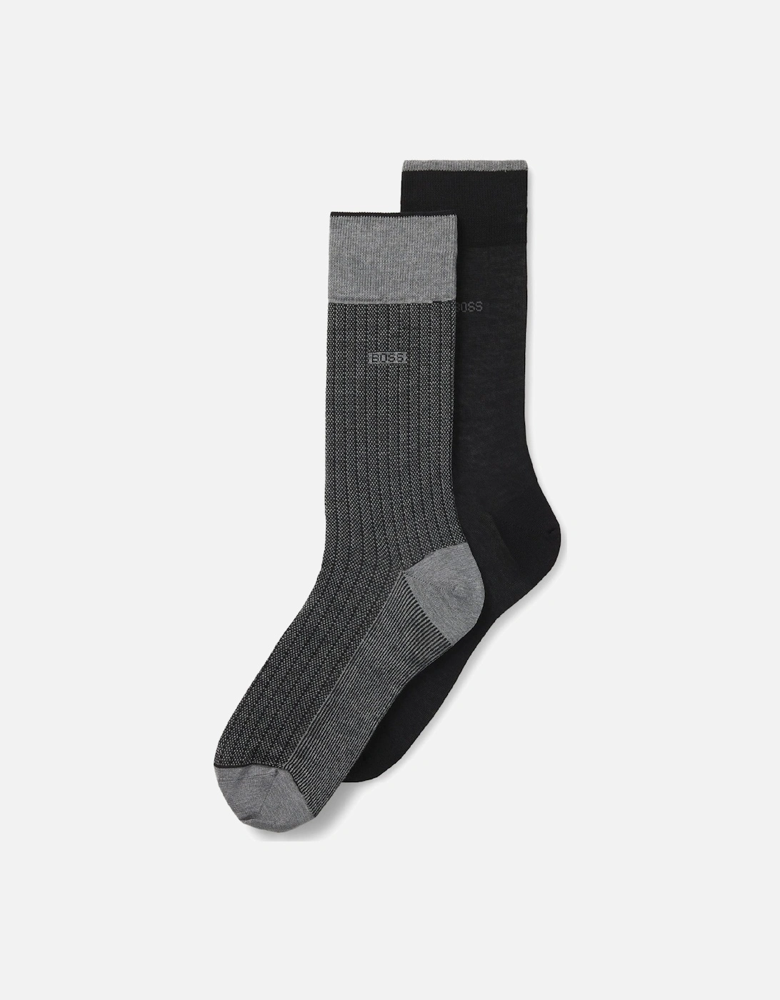 2 Pack of Regular Length Socks, 5 of 4