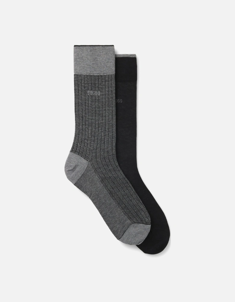2 Pack of Regular Length Socks