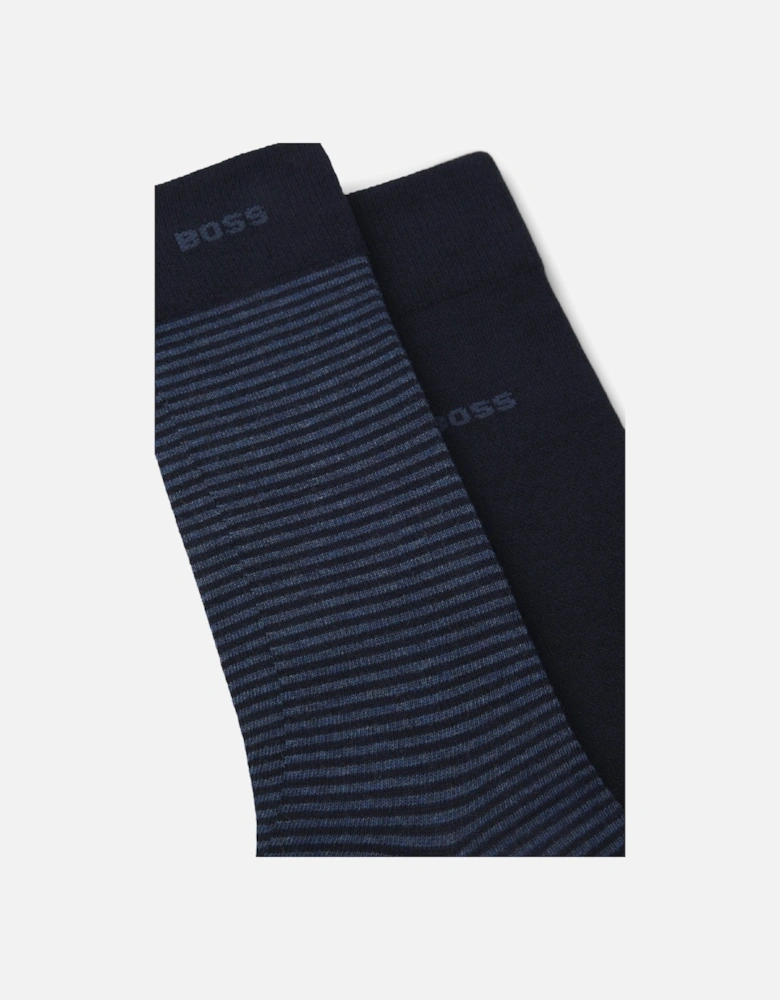 2 Pack of Stripe Socks