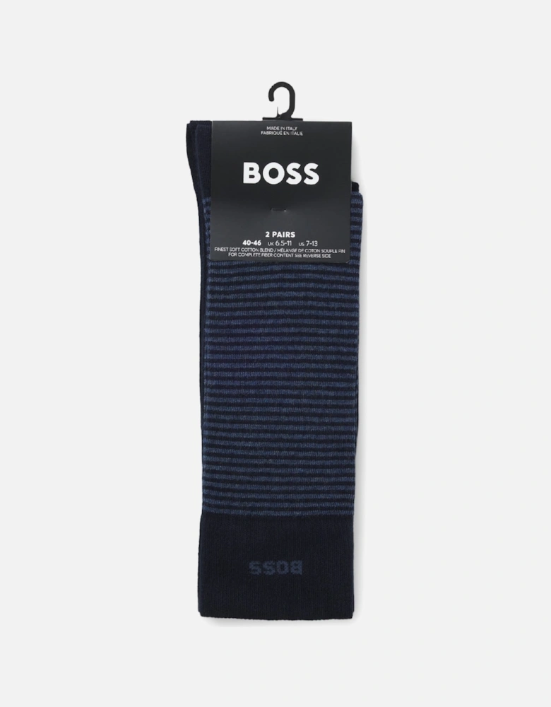 2 Pack of Stripe Socks