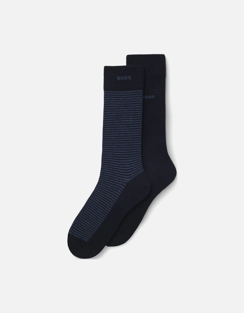2 Pack of Stripe Socks