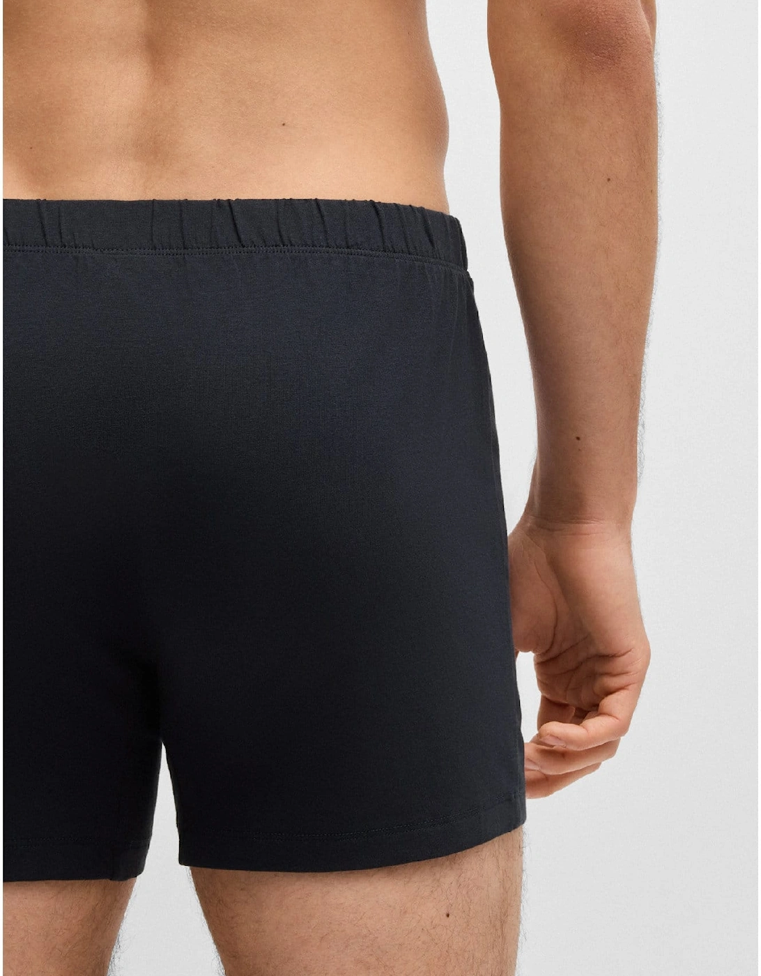 2 Pack of Boxer Shorts in Stretch Cotton