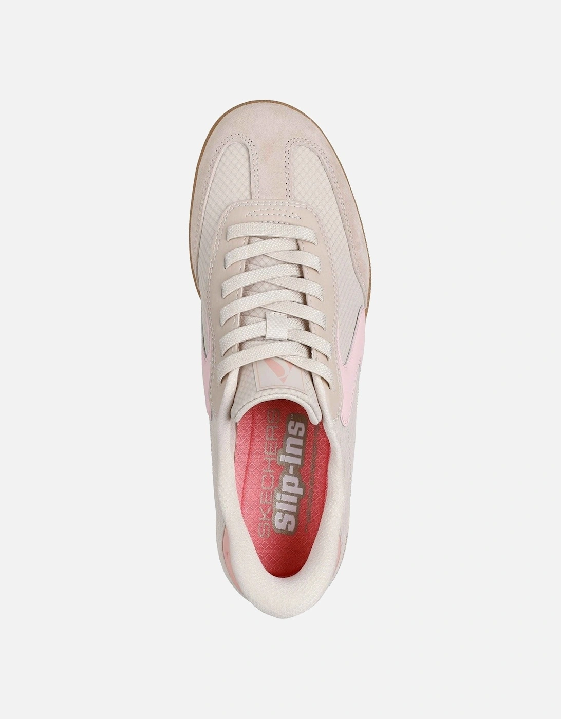 Hotshot - Everyday Ease Textile Women's Natural/Pink Standard Trainers