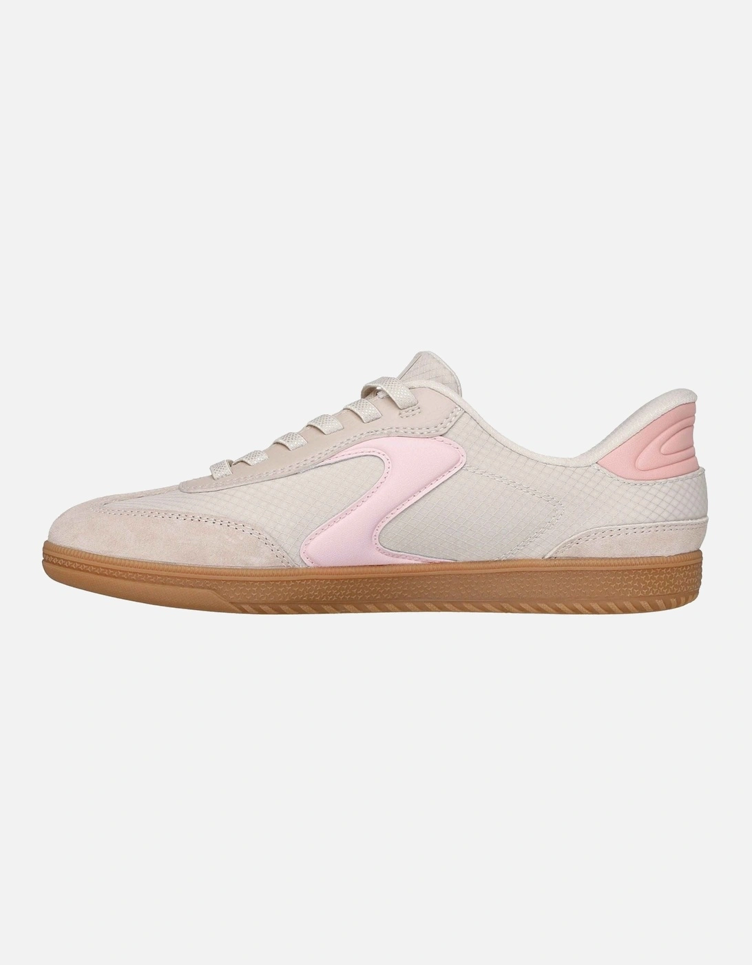 Hotshot - Everyday Ease Textile Women's Natural/Pink Standard Trainers