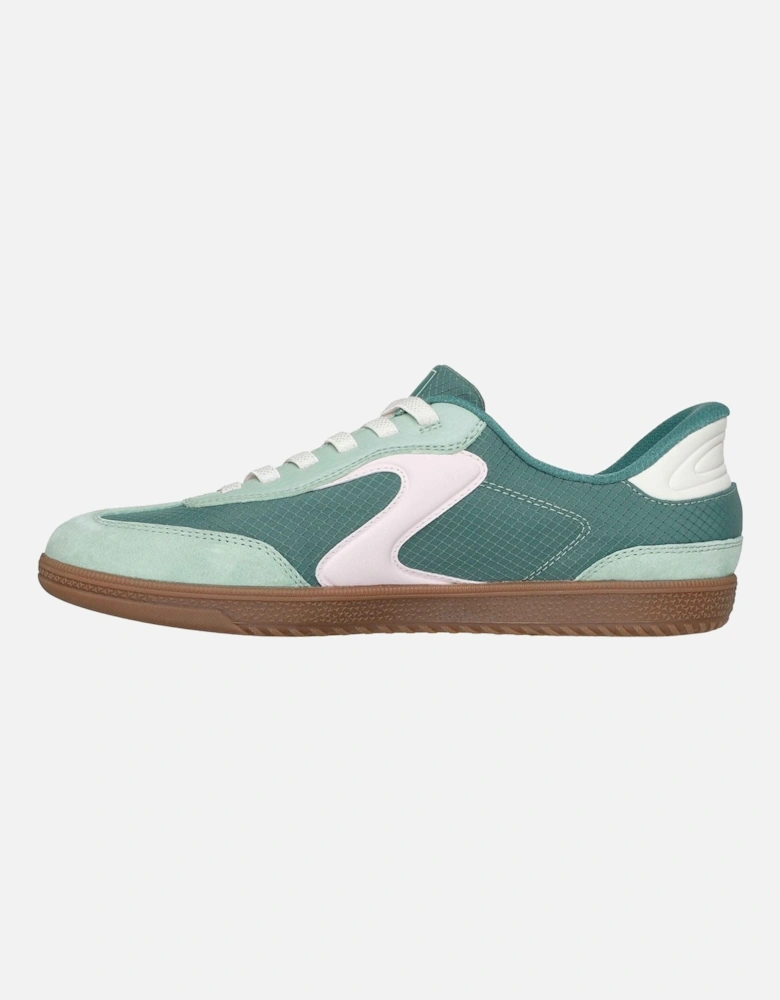 Hotshot - Everyday Ease Textile Women's Green/Pink Standard Trainers