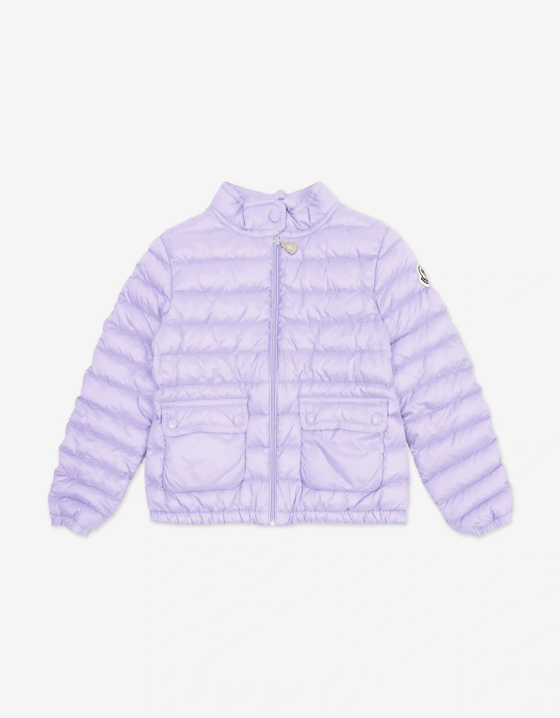Moncler Girls Purple 'S Enfant Down Padded Lans Jacket In - : 14 Years Size 14 Yrs Kids
