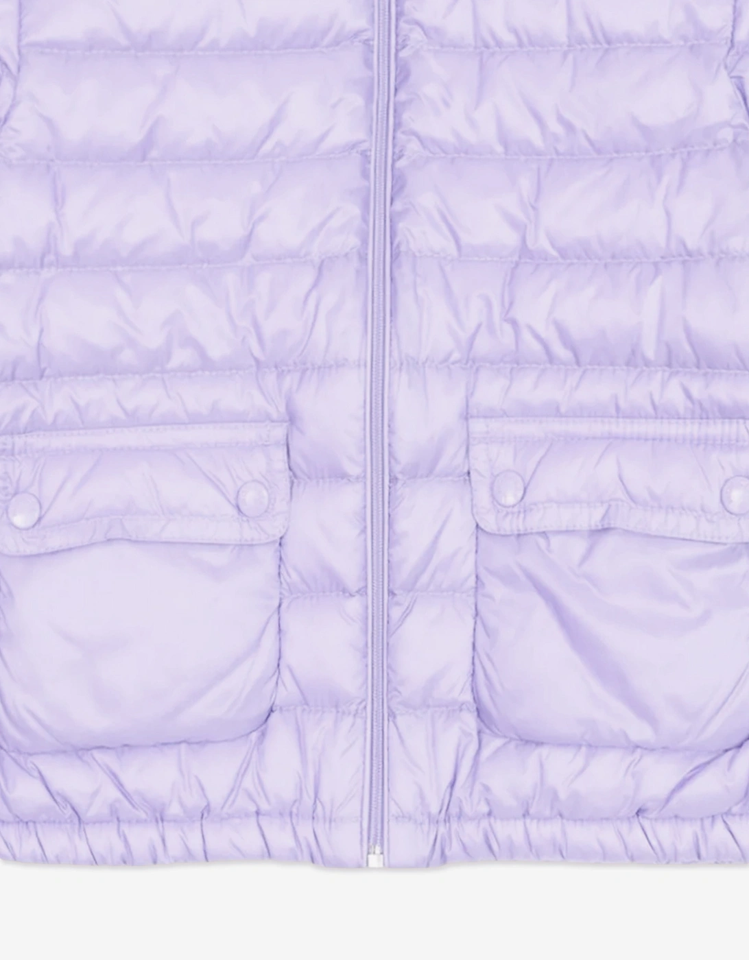 Enfant Girls Down Padded Lans Jacket in Purple