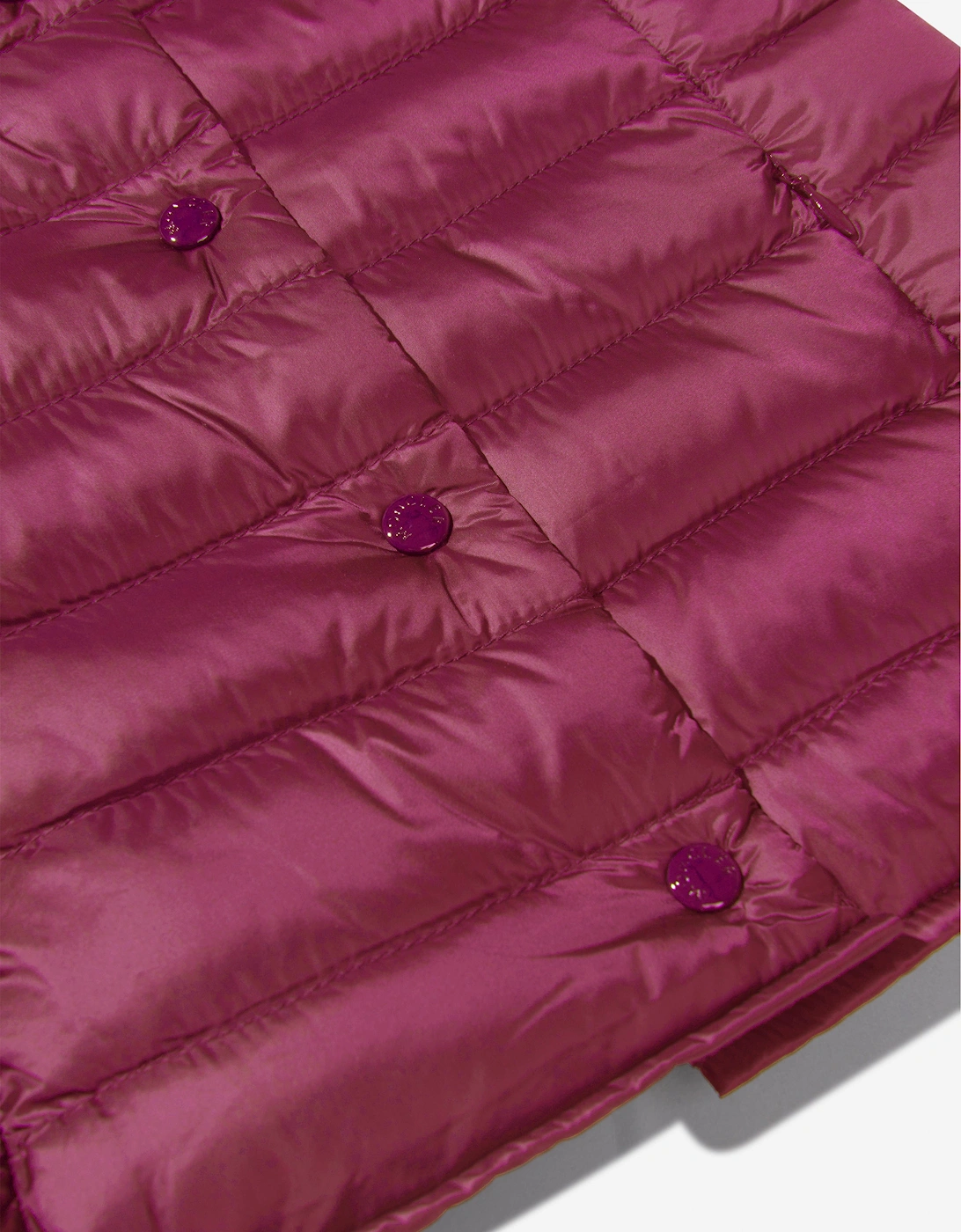 Enfant Girls Down Padded Liane Gilet in Red