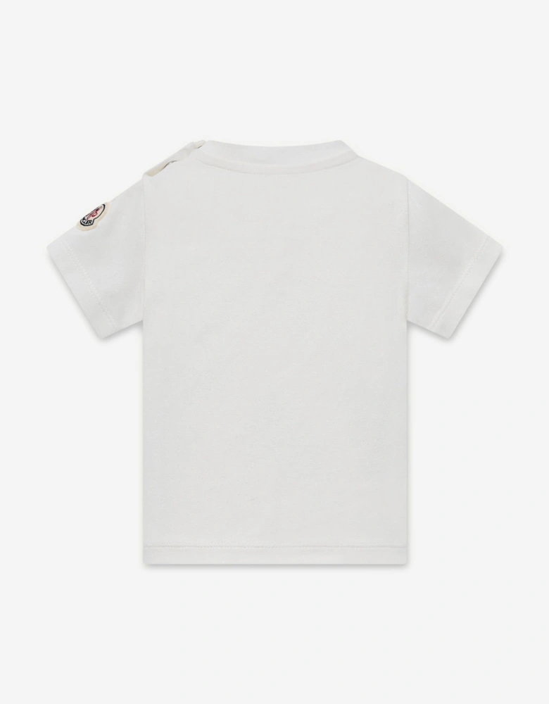 Enfant Baby Boys Building Blocks T-Shirt in Ivory