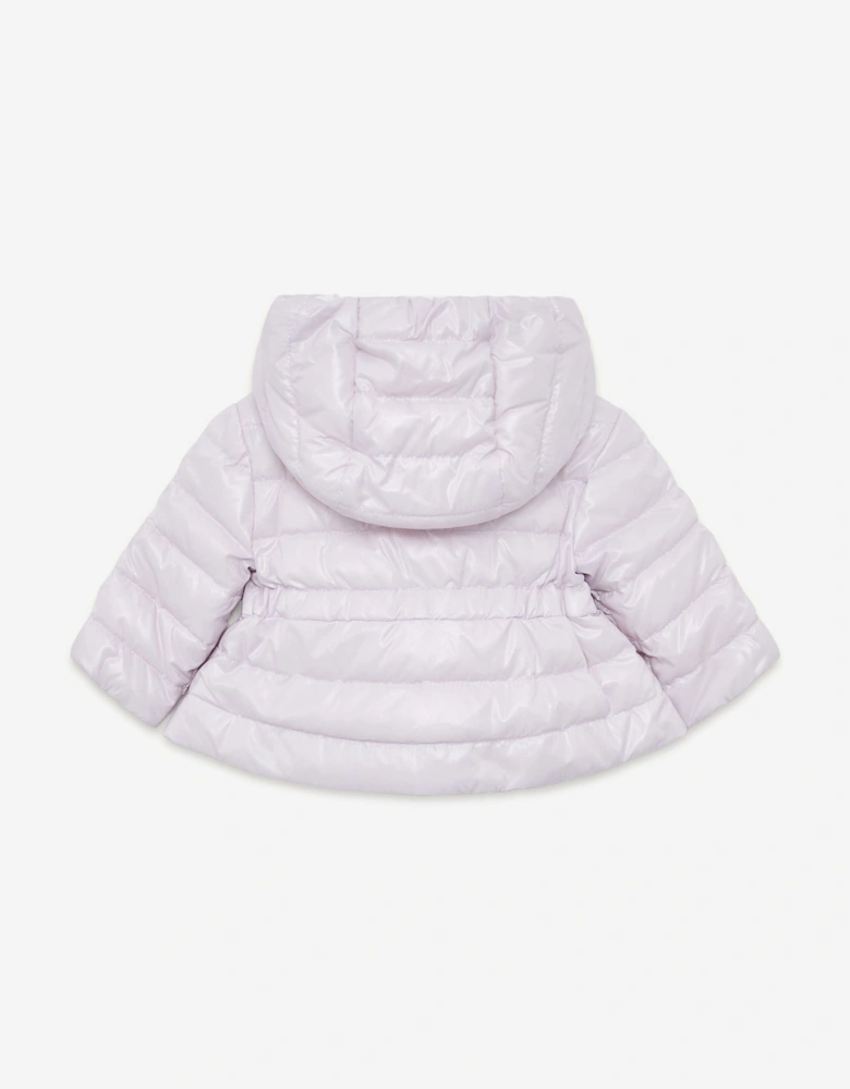 Enfant Baby Girls Down Padded Pinar Jacket in Purple