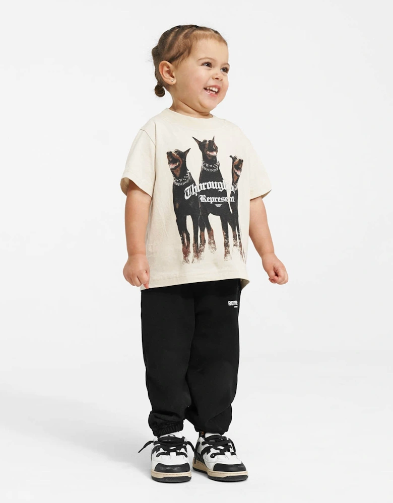 Kids Mini Thoroughbred T-Shirt in Ivory