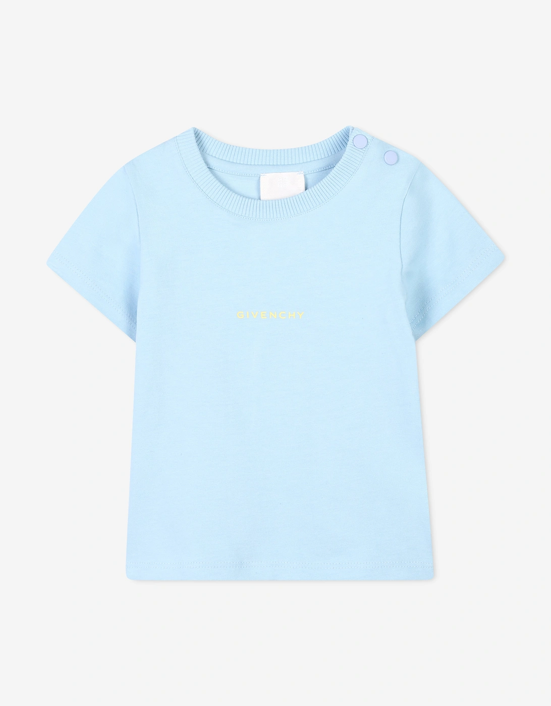 Baby Boys Logo T-Shirt in Blue, 5 of 4