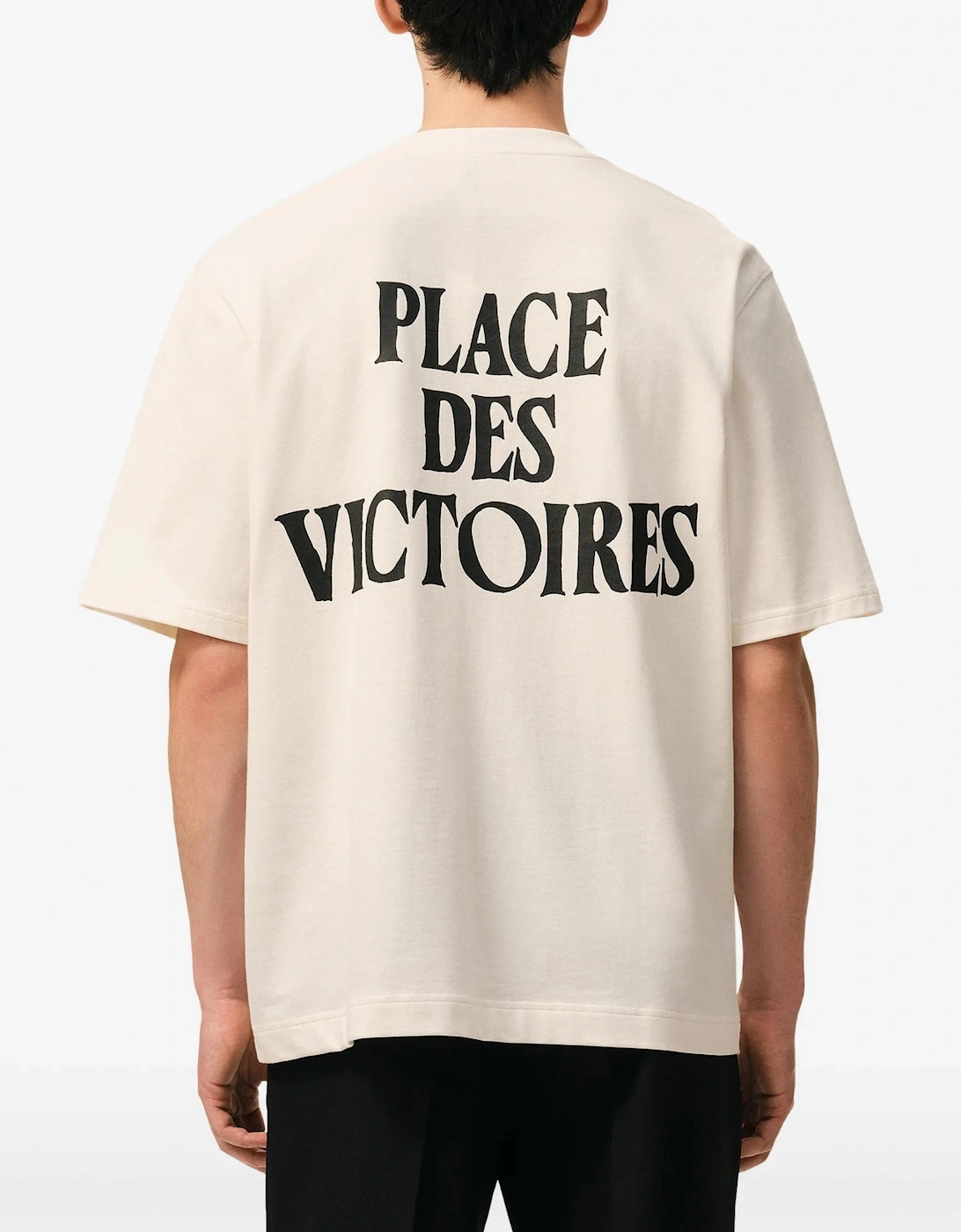 BOXY FIT SIGNATURE BACK T SHIRT