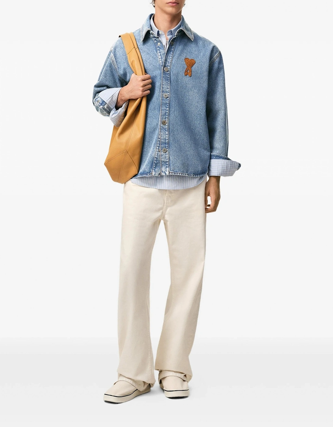 KNITTED ADC DENIM SHIRT