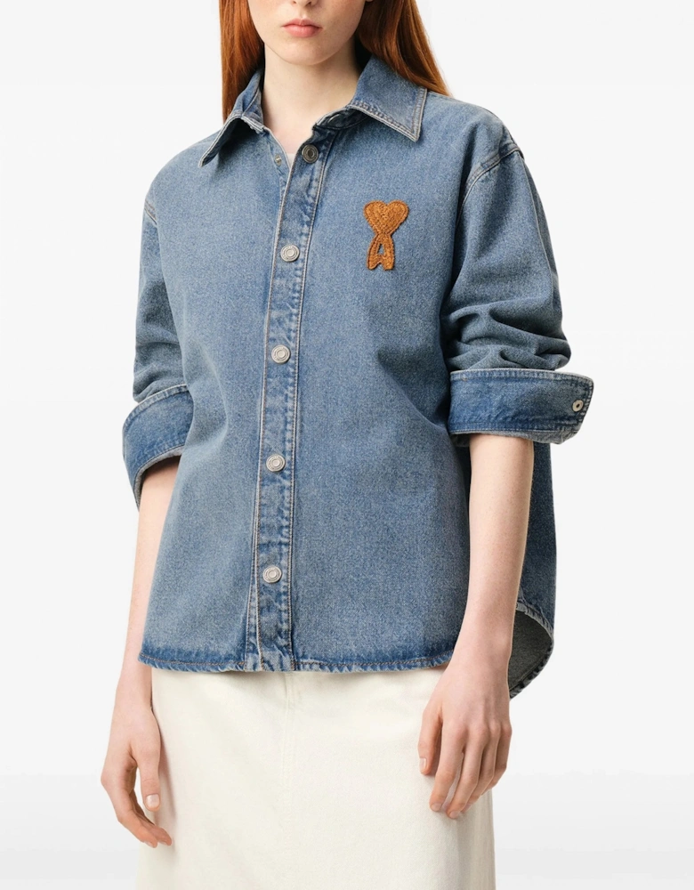 KNITTED ADC DENIM SHIRT