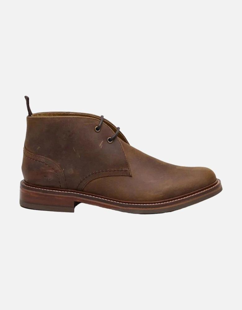 Country Chukka Oiled Leather Men's Tan Boots