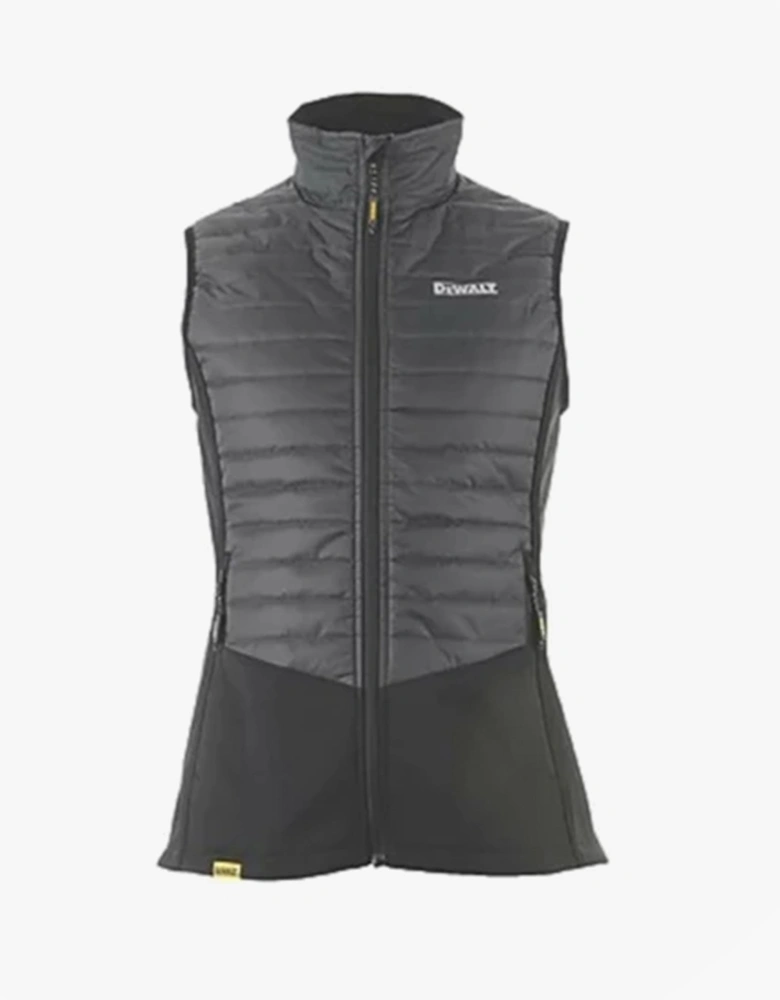 FLORENCE Womens Gilet Grey Black